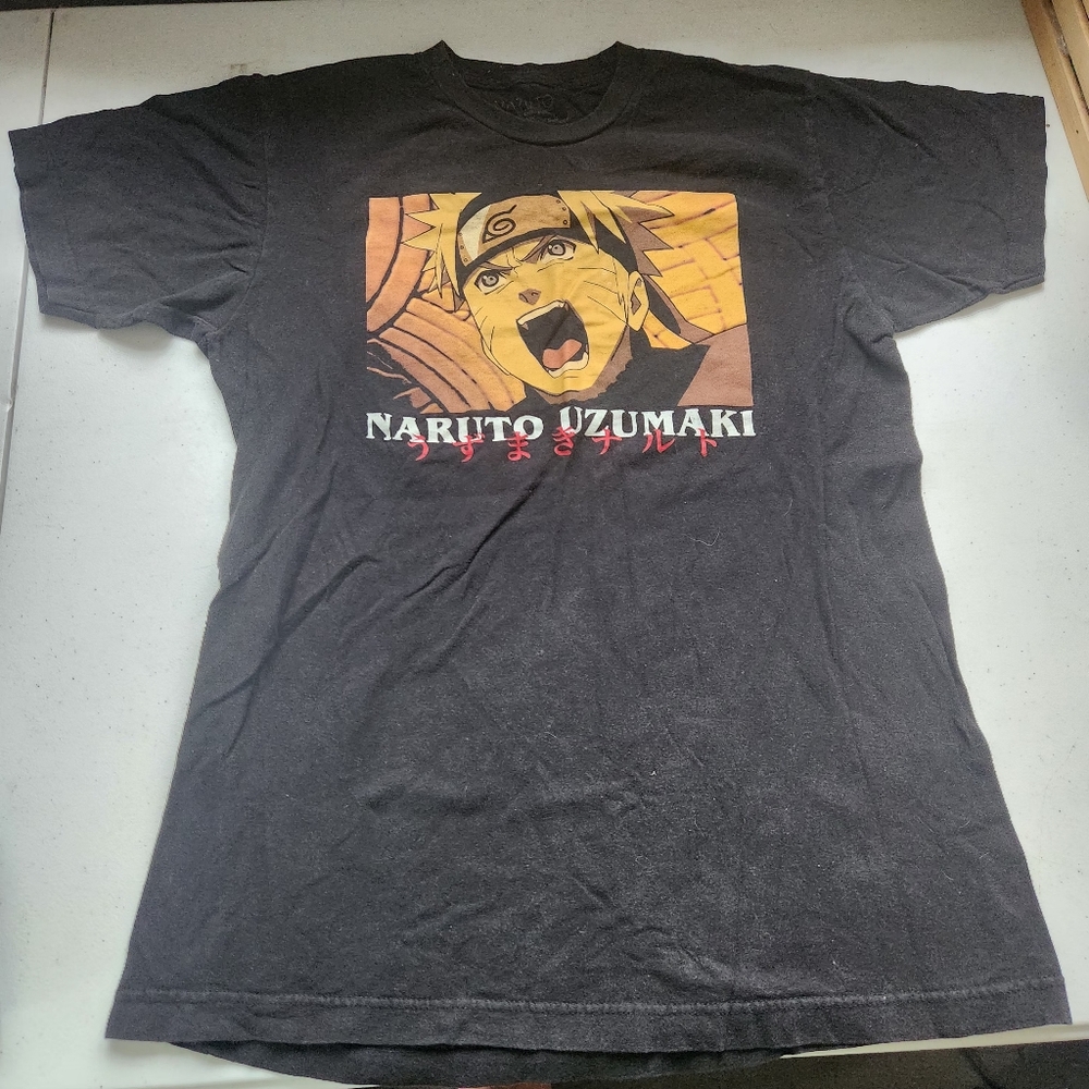 Naruto Shippuden Black T-Shirt